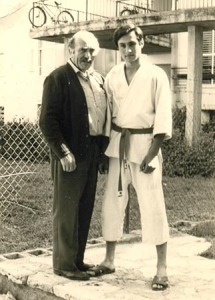 Imi Lichtenfeld con el Grand Master Yaron Lichtenstein